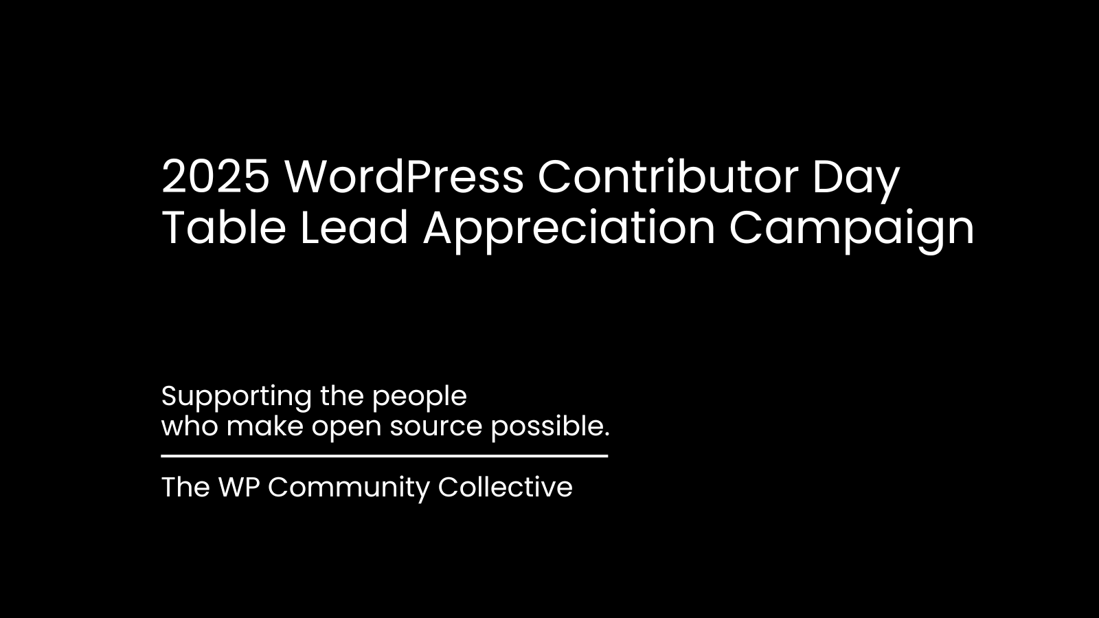 Building WordPress Community Together